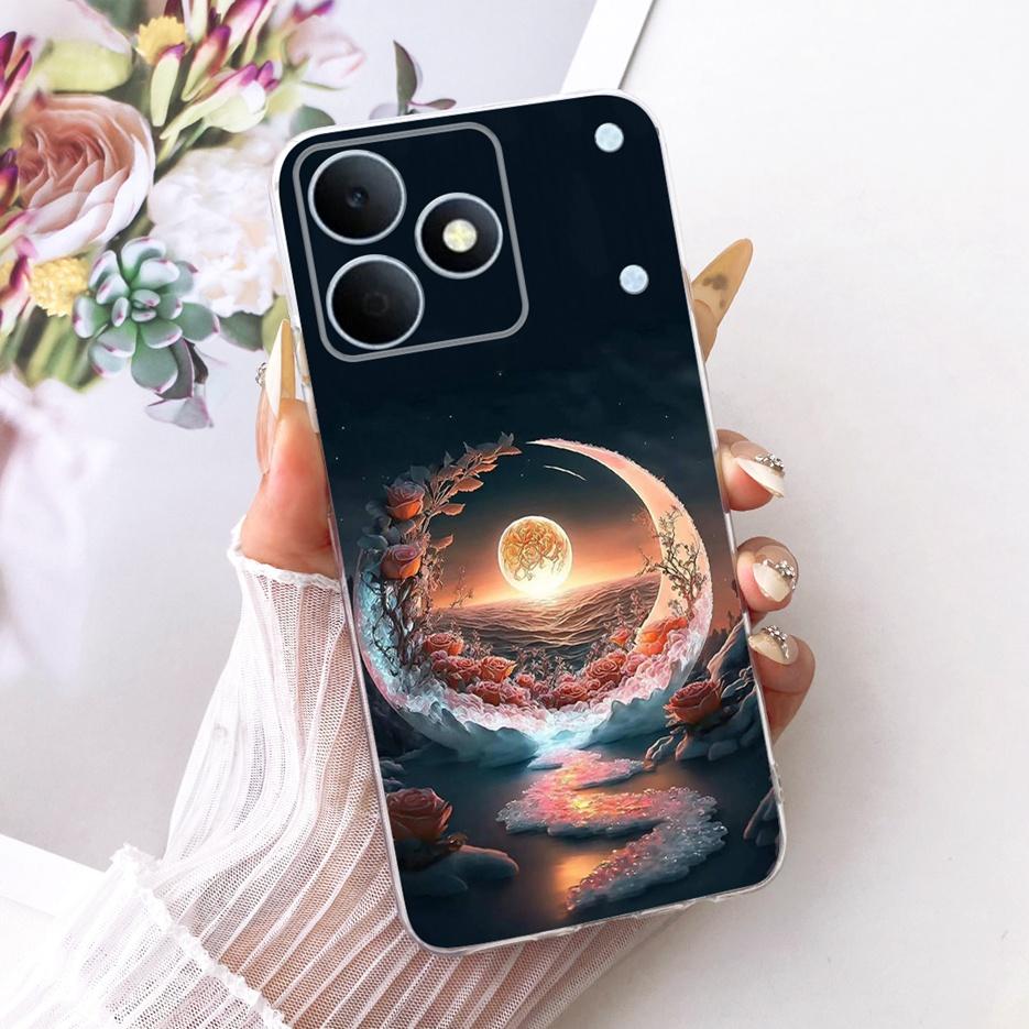 For Realme Note 80 Case RMX5388 Cool Fashion Painted Cover Soft Silicone Phone Case For Realme Note 80 Note80 4G Back Cover Bags