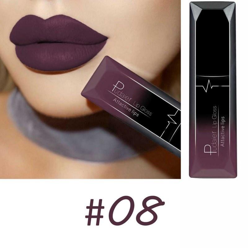 Matte Liquid Lipstick - Waterproof, Matte & Glossy, Nude To Red Hues - Long-lasting, Hydrating Formula - Waterproof Matte Velvet Lip Tint