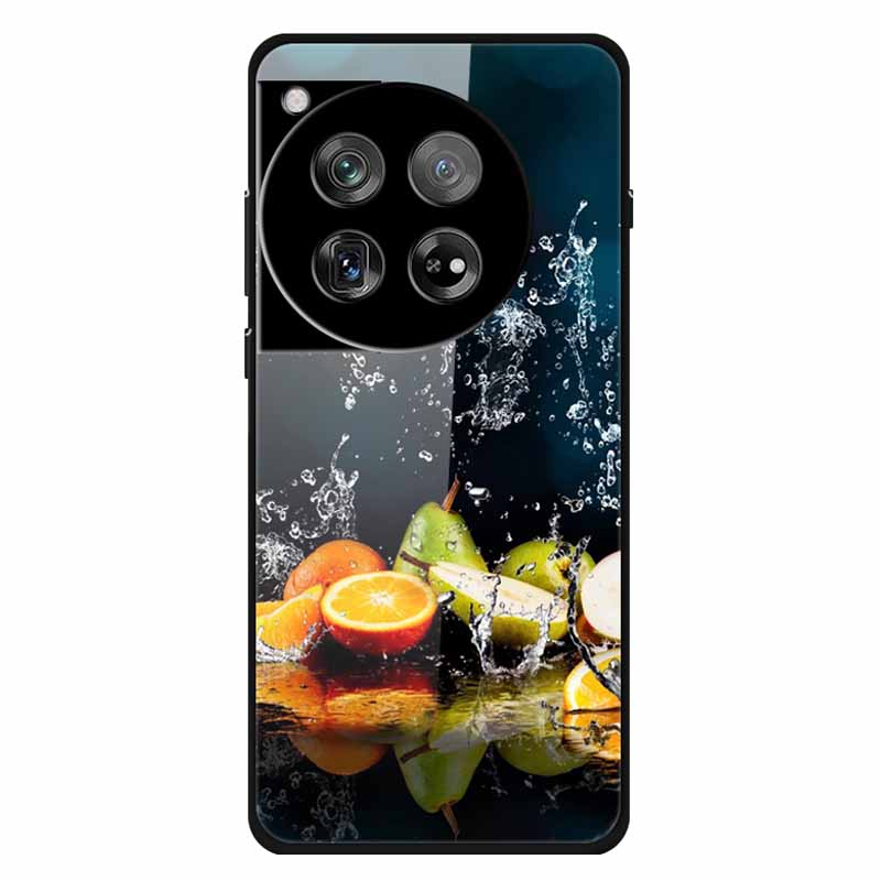 For Oneplus 12 12R Case Tempered Glass Luxury Hard Back Cover for Oneplus 12 12RCases Space Soft Bumpers for One Plus 12 5G Wolf