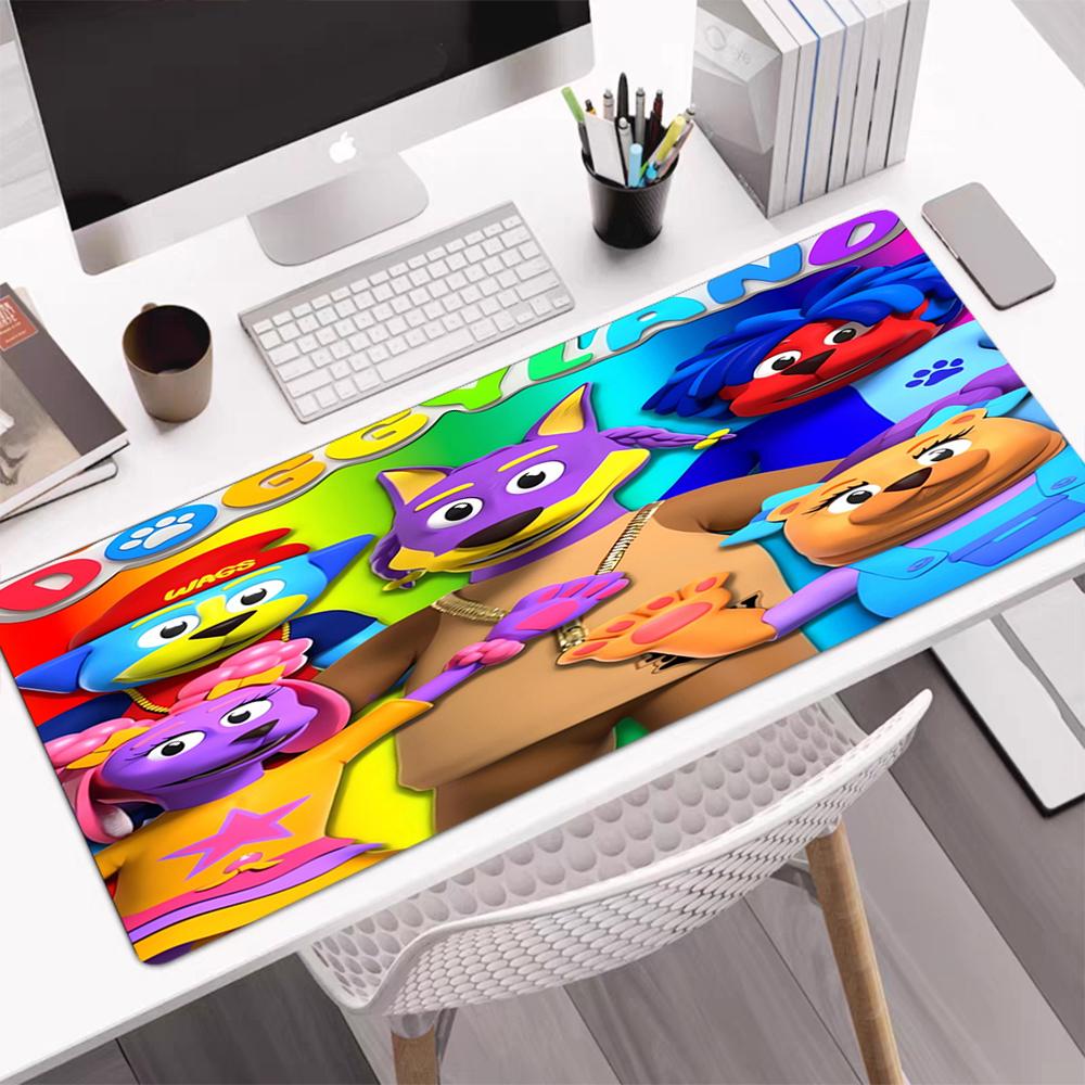 Doggyland Theme Mouse Pad, Non Slip Rubber Base, Multifunctional Office & Home Decor, Perfect for Workspace Personalization.