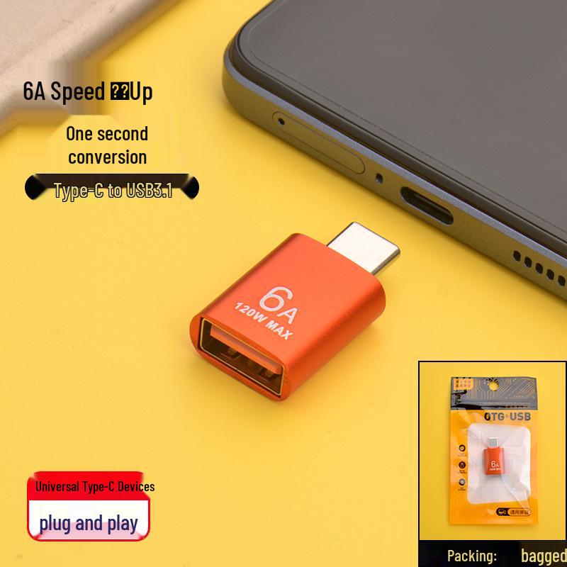 CE Alloy Type-C to USB 3.1 OTG Adapter for Android Tablet & Mobile