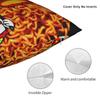 Pillow Cover Buldak Hot Chicken Ramen Loves  Kawaii Pillow Case For Sofa Couch Bed Living Room Pillowcases