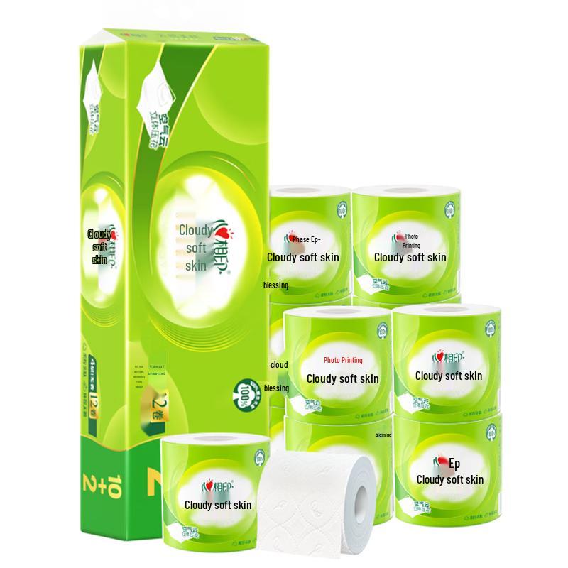 Chang Jing Tong Da 4vrstvý splachovatelný toaletní papír v roli