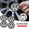XJBRL1 56/60mm Car Wheel Center Hub Caps Cover Decor Sticker Auto Accessories for VW CC Golf 4 6 7 GTI Tiguan Passat Jetta Polo