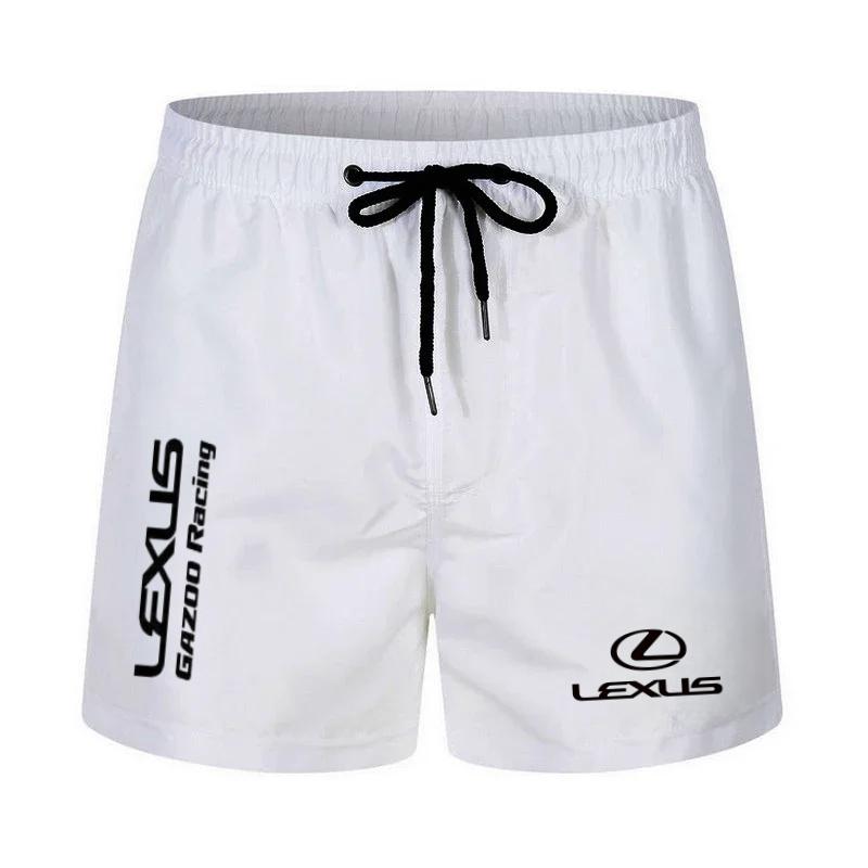 Lexus men s beach pants, sports and casual shorts, three part pants, fashionable men s and women s couple styles S