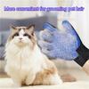 Cat Grooming Glove Pet Glove Cat Hair Deshedding Brush Gloves Dog Comb for Cats Bath Hair Remover Clean Massage Brush for Animal