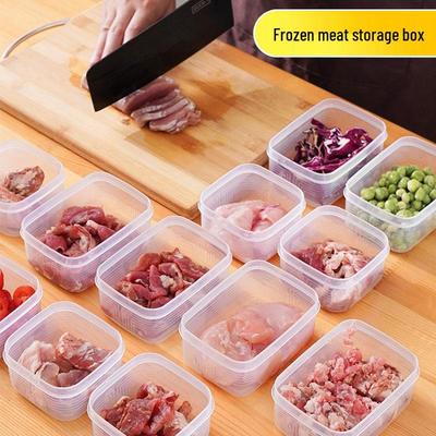 Refrigerator & Freezer Storage Box - Multifunctional, Anti-Odor Compartment for Meat, Ginger, Garlic