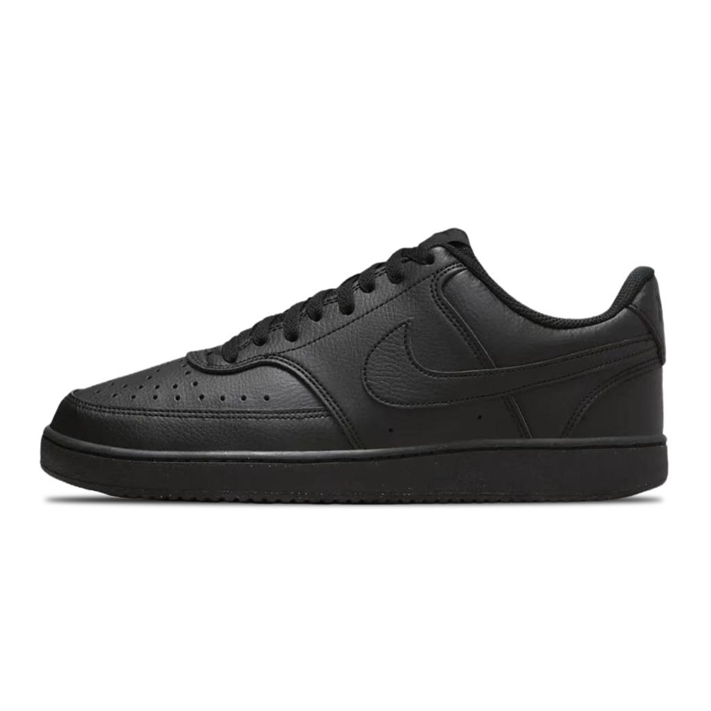 Nike Court Vision Low Abrasion Resistant Low top Skateboard Shoes Unisex Black DH2987-002(Team286-)