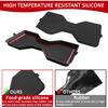3D Cup Holder erts Coaster for Toyota Tacoma Accessories 2024 2025 2026 Siliconce Cup Coaster Mats Center Console Liner Non Slip Dustproof Protecror
