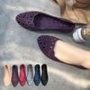 Summer New Beach Hollow Hole Fashion Student Korean Version Flower Women's Shoes Casual Mother Sandals Non-slip Flat Bottom