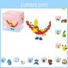 Lno Micro Particle Creative Building Blocks Toy With Colorful Fantasy Creatures