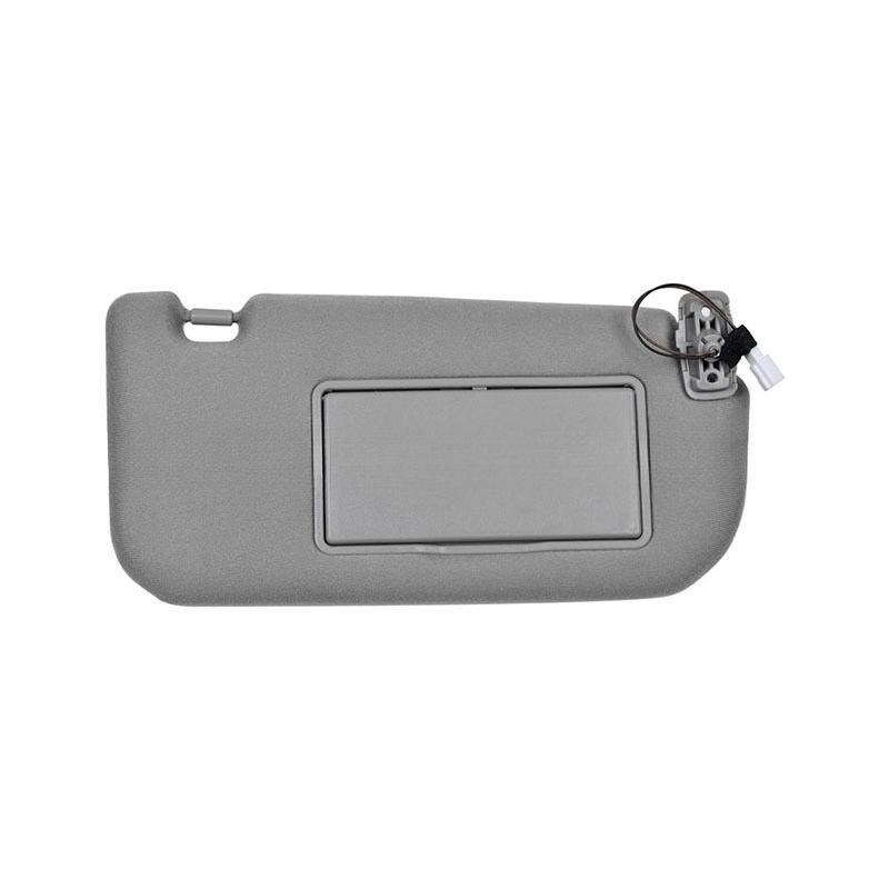 Sun Visor for Kia Sportage 2005 2006 2007 2008 2009 2010 Car Sun Visor, Beige Gray, Left Wired with Light Model 85202-1F090LX