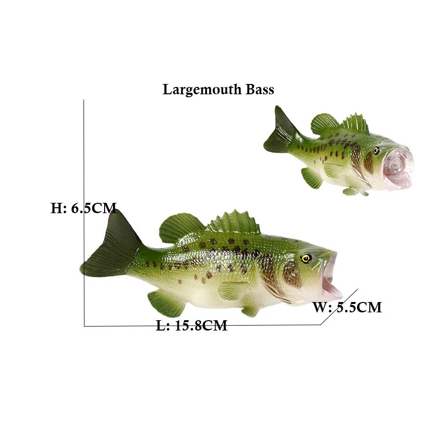 Marine Toy Animals Figures Sword fish Sailfish Salmon Shark Piranha Animal Figurines Action Figure Children Toys Games kids Gift