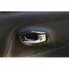 Interior Door Handle Bowl Cover Trim Decor For Jeep Renegade 2016+ Carbon fiber
