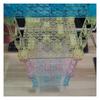 Double-Sided 16x16 Transparent Stud Baseplate for MOC Building Block Scene