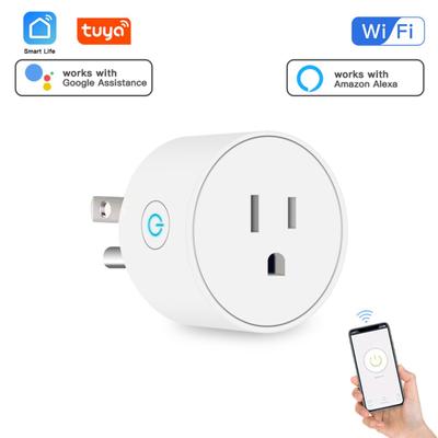 Wifi Smart Plug Socket Bezdrátová Smart App Scene Linkage Podpora Alexa Voice Assitant Control