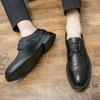 Herren Handgefertigte Luxus Brogue Lederschuhe Business ManagerHerren Karriere Oxfords Schwarz Braun Mode Freizeitschuhe Zapatillas Hombre