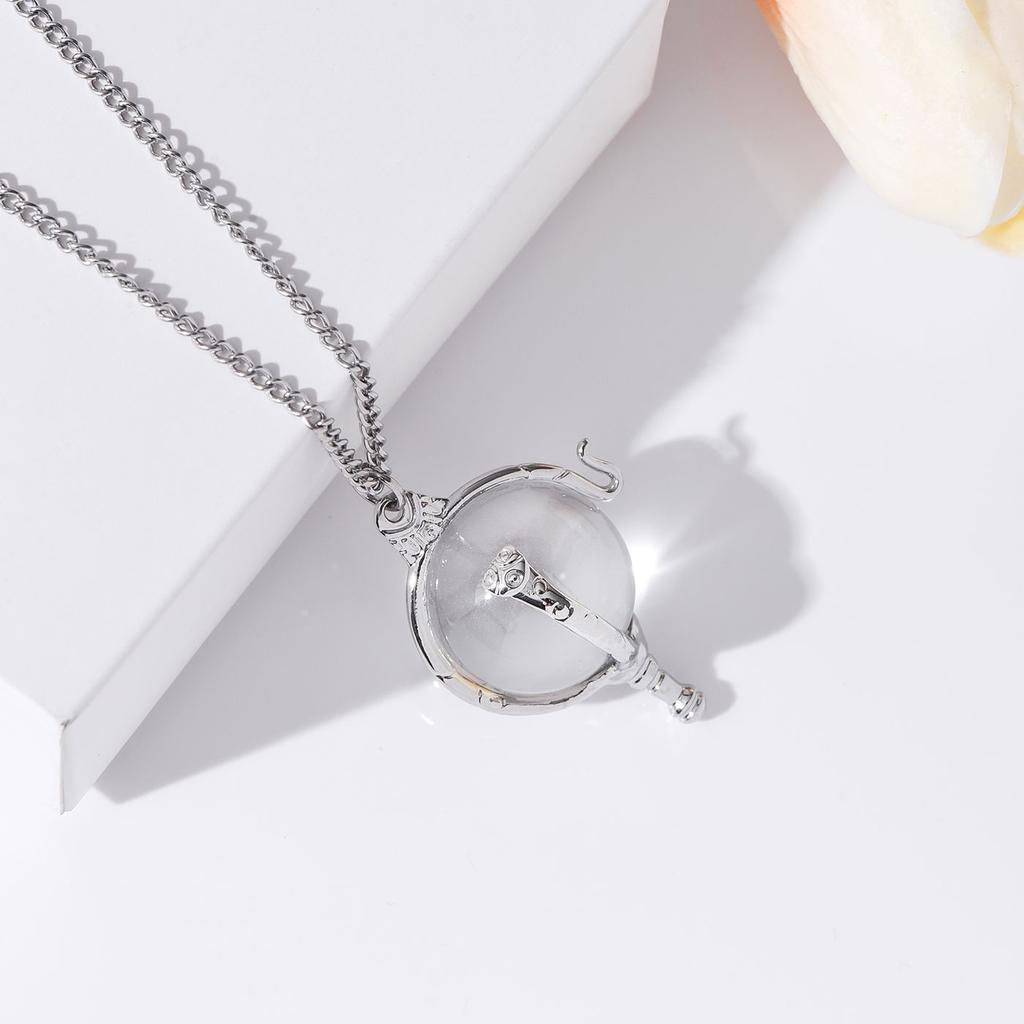 Nuovo Pendente Cuore di Cristallo Trasparente di Kandrakar Cartone Animato W.i.t.c.h. Collane Gioielli Cosplay per Ragazza Ragazzo Fan Regali