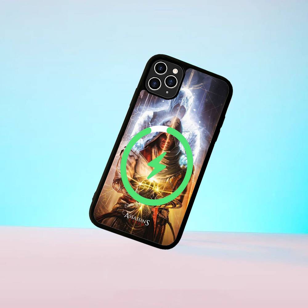 

Чехол для телефона A-Assassins C-Creed для IPhone 16 15 14 13 12 11 17 Pro Max Plus Магнитная беспроводная крышка iPhone 15