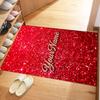 Rose Personalized Text Floor Rug Office Rug Suitable for Dining Room Hallway Kitchen Decorate Room Anti-slip Rug Decorate Offices Gift for Festivals