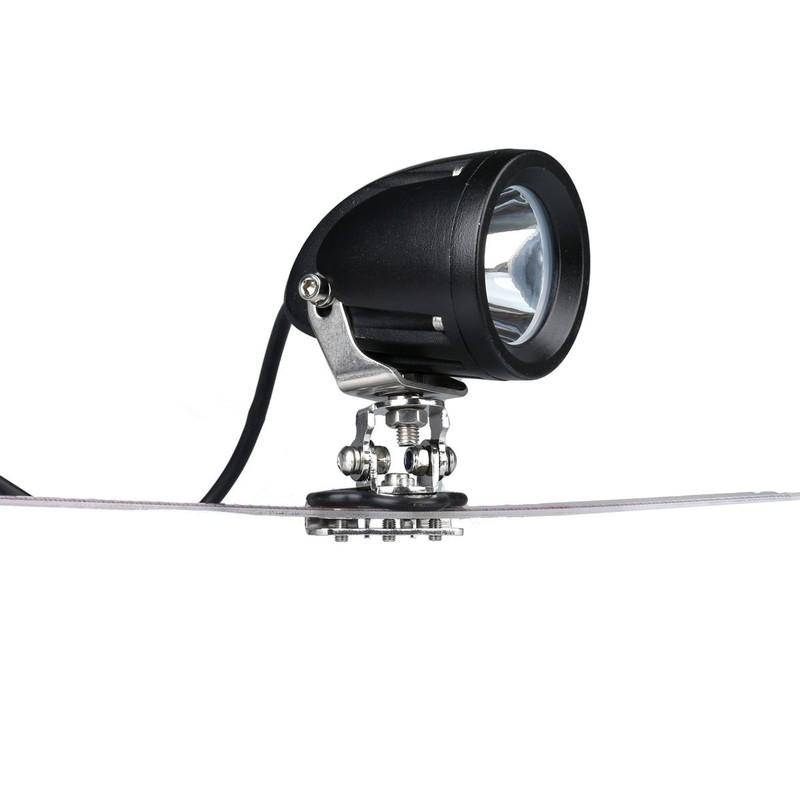 2 Pcs Metal Car 4X4 A Pillar Hood Mount Bracket Clamp Holder For LED Light