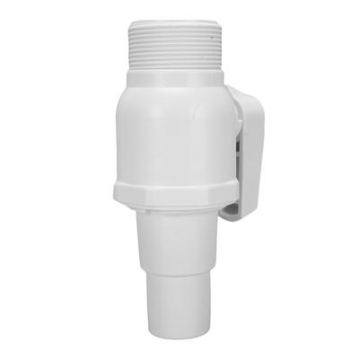 Valvola a 2 vie per filtro per piscina da 1,5-1,25 pollici, Valvola di ricambio per pompa per piscina con pressione massima di 50 psi per skimmer filtro per piscine
