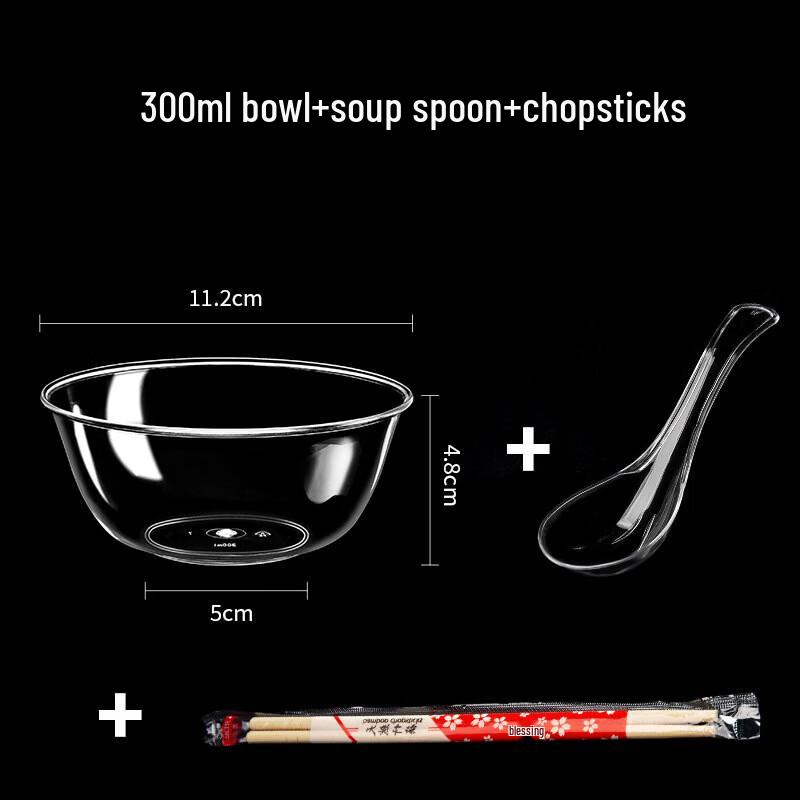 Guyue Tiancheng Disposable PS Crystal Hotpot Dining Sets