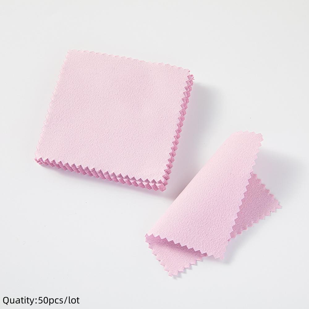 10/50pcs Sterling Silver Cleaning Polishing Cloth Clean Wipe For Professional Jewelry Tool And Equipment Individually Package