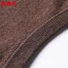 Hengyuanxiang Men's 100% Cashmere V-Neck Vest