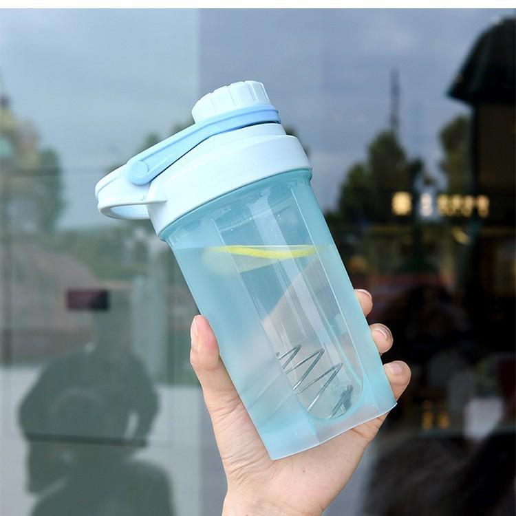 500ml Shaker Cup for Protein Powder, Qian Shu Milk Coffee, Meal Replacements, Water, Smoothies, and Sports with Patented Design