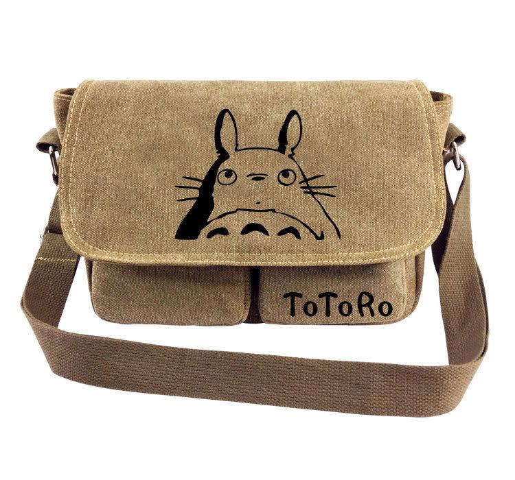 

Рюкзак Totoro Canvas Crossbody: Модна багатофункціональна сумка на одне плече.