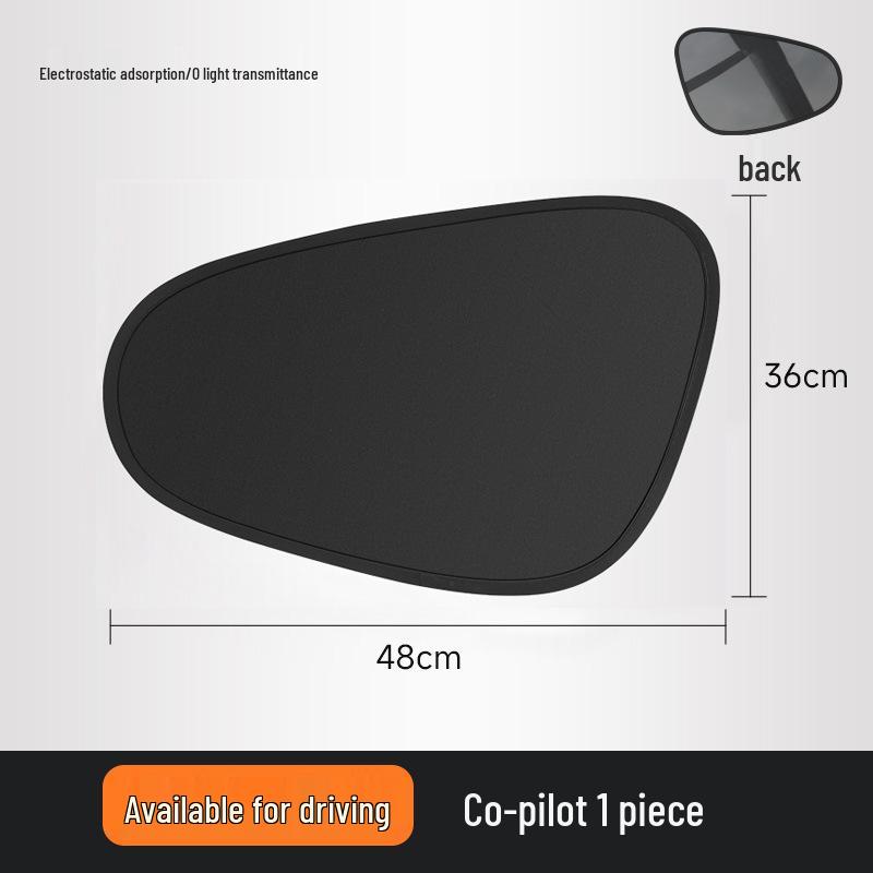 Premium Car Heat Insulation Side Window Sunshade with Electrostatic Adhesion for Sun Protection and Privacy