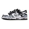 Nike Dunk Abrasion Resistant Breathable Abrasion Resistant Breathable Low Top Skateboard Shoes Unisex Black White DD1391-100(Team1461-)