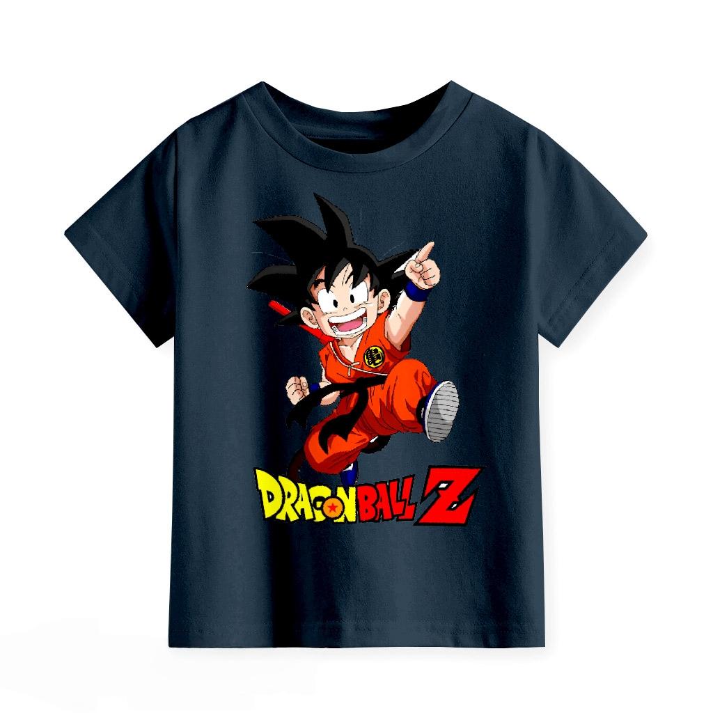 Dragon Ball Z Kids Cotton TShirtAdult Boys Girls Family Matching Casual TeeCute Kid Goku Anime Print Summer Short Sleeve Tops