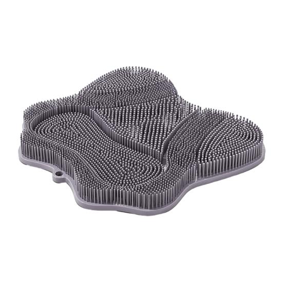 Cat Self Groomer Massage Brush with Suction Cups Cat Scratcher Cat Coat Scrubber for Massage Gentle Grooming And Fur Removal