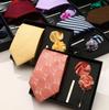 4-Piece Luxury Tie Gift Set for Men: Solid Color 8cm Ties In Stock