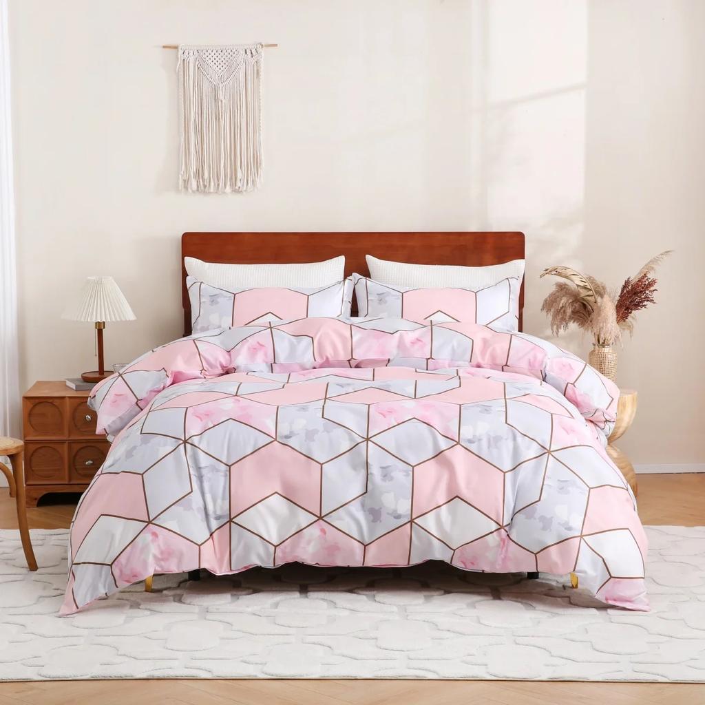 Gold Black Leopard Print Duvet Cover Twin Queen King African Safari Animal Cheetah Bedding Set Reversible Geometric Quilt Cover