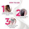 BBLUNT Curly Hair Conditioner With Coconut Water & Jojoba Oil For Hydrated Shiny Curls 250 Ml