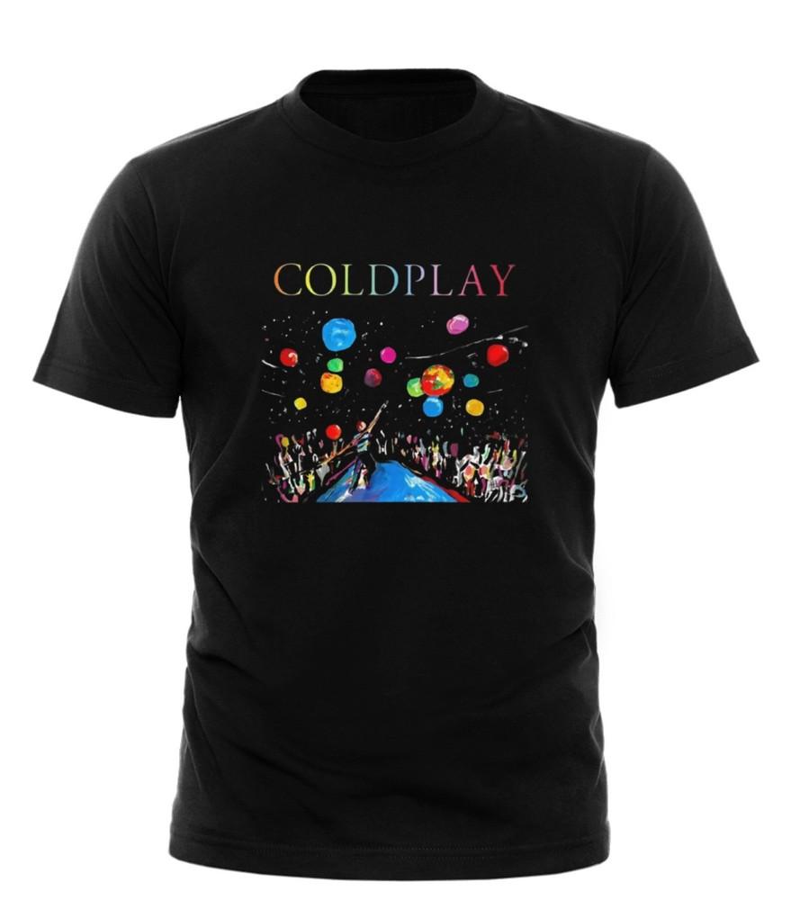 

Coldplay World Tour Fan TShirt/Tee/To wbr/ p with a unique design. All Sizes Unisex T-Shirt XXL