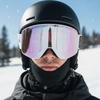 UV400 Protection Snowboard Goggles Anti-Fog Snow Glasses Windproof Ski Goggles  Snowboarding