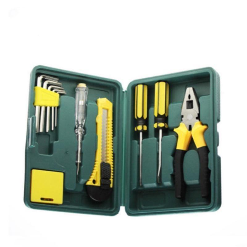 11PC Set DIY Manual Combination Automobile Emergency Maintenance Household Tools Kit