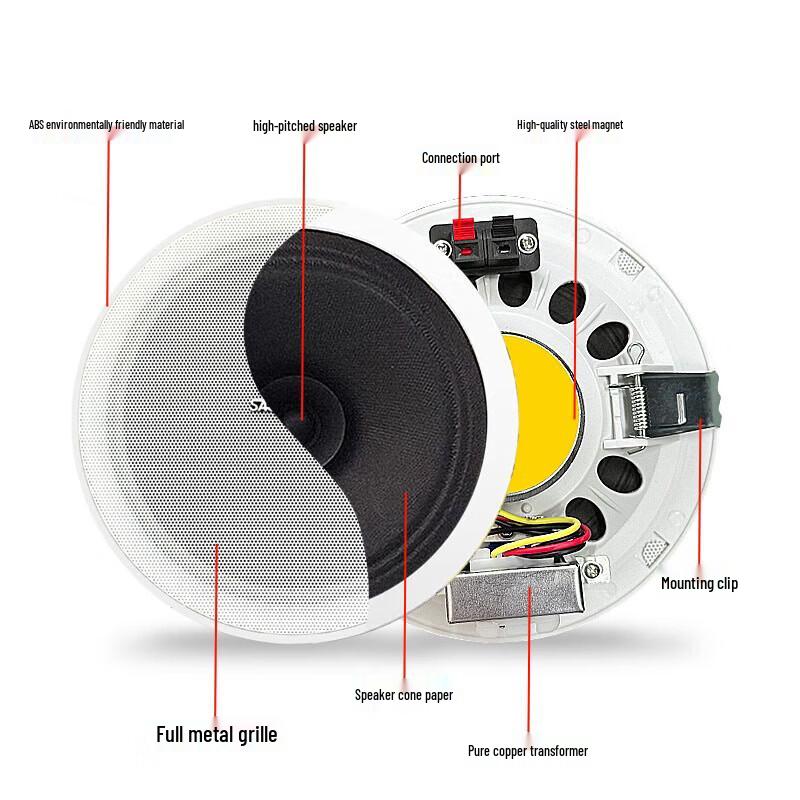 SAST TH1-8 50W Ceiling Speaker (CN Version)
