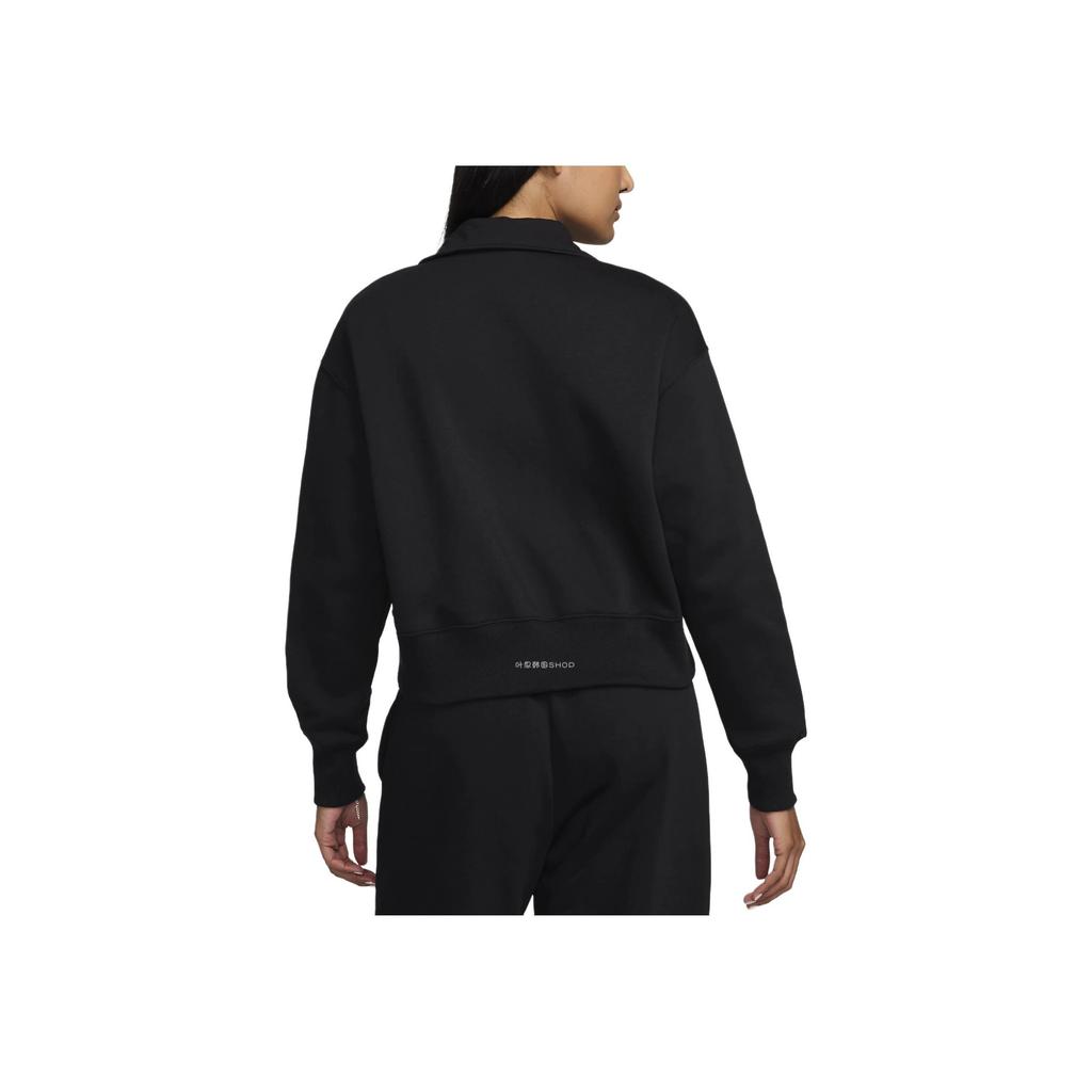 Nike Casual Sports Comfortable Versatile Jacket Women Jacket Black FZ3205-010