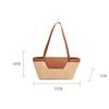 Summer Straw Woven Women Tote Bag Casual Lage Capacity Female Shoulder Bag New Fashion Luxury Designer Handbags