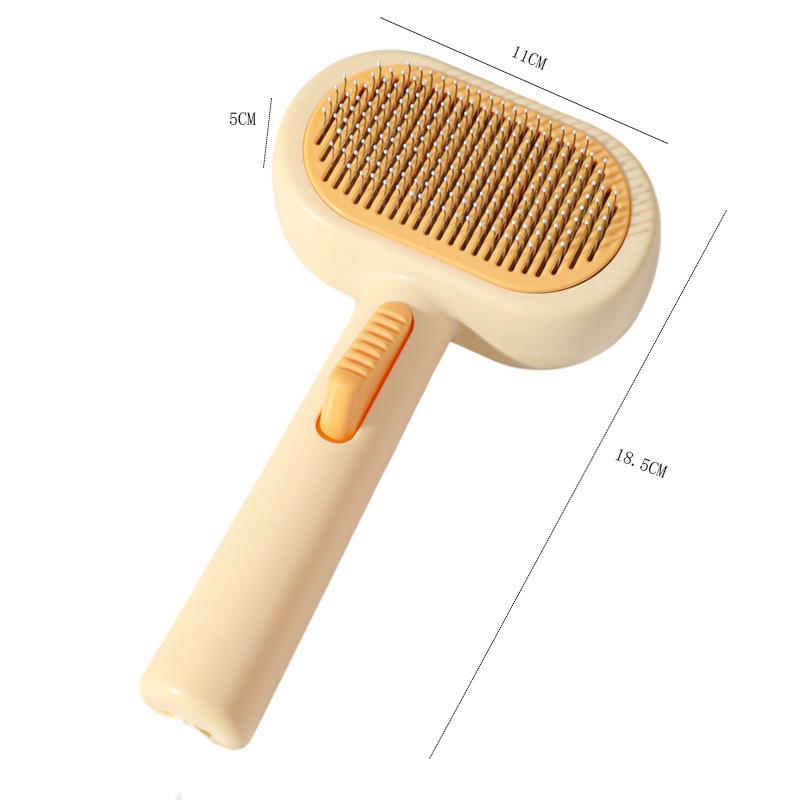 

Cat Comb To Remove Floating Hair, Cat Hair Comb, Pet Double-sided Hair Removal Self-cleaning Comb, Cat Hair Removal Magic Tool, Petting Cats and Dogs 18.5*11*5CM