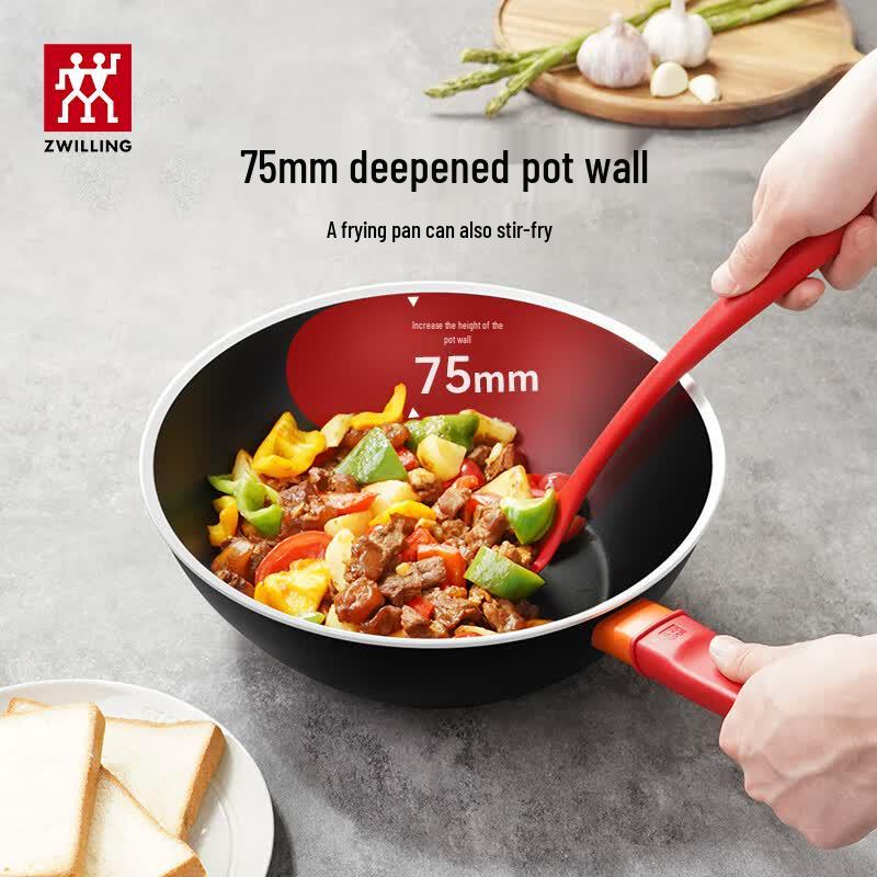 ZWILLING NOWPLUS 28cm Non-Stick Stir-Fry Wok