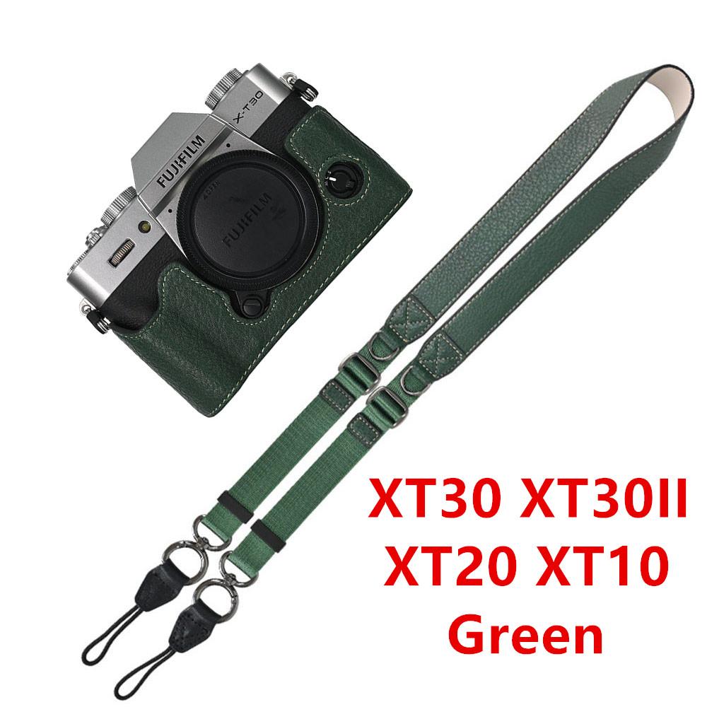 PU Camera Half Case for Fujifilm XT30 XT30II XT30III XT10 XT20 Leather Shoulder Strap Base Cover