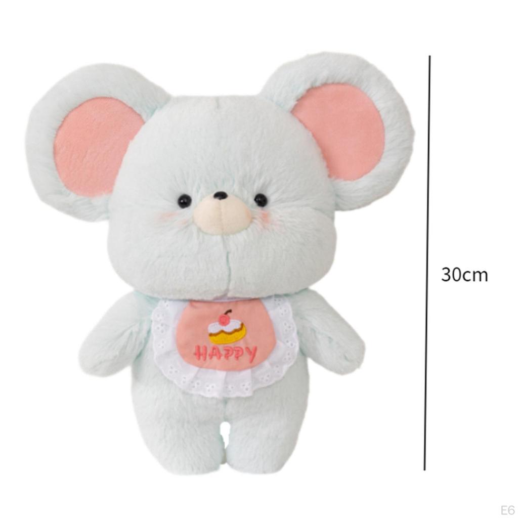11.81" Cute Mouse Plush Doll Lovely Hug Stuffed Animal Home Decor Figure Toy Gift for