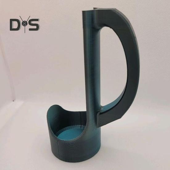 12oz Slim Can Holder with Handle 3D-Printed Ergonomic Grip Drink Holder Universal Drink Caddy for Soda Beer