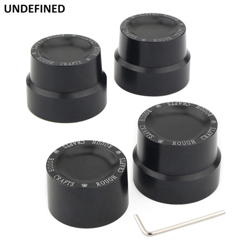 Motorcycle Aluminum Front Rear Axle Nut Cover For Harley Touring Road Glide Sportster Iron 883 Dyna Low Rider Softail Street Bob